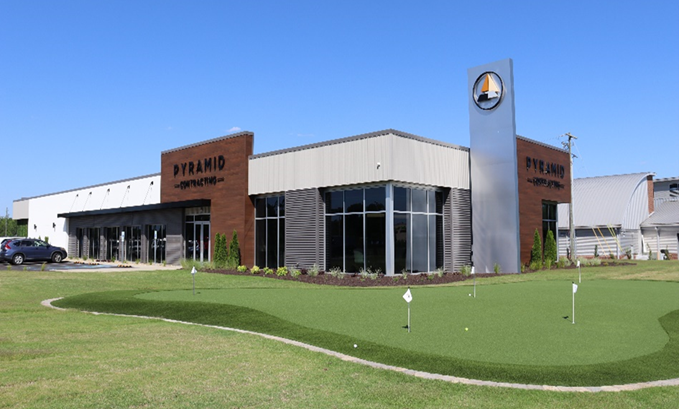 Pictured: Pyramid Contracting Corporate Office – Irmo, SC
