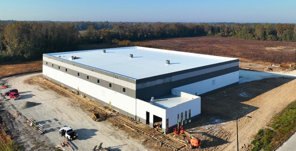 Making Our Mark in Williamsburg County: We are closing in on the finish line of a 52,000-square-foot speculative building in Kingstree, SC.